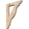 Ekena Millwork Funston Slat Smooth Bracket, Douglas Fir, 3 1/2"W x 28"D x 36"H BKT04X28X36FST06SDF - alternate 1